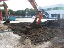 土壌浄化工事画像（2）